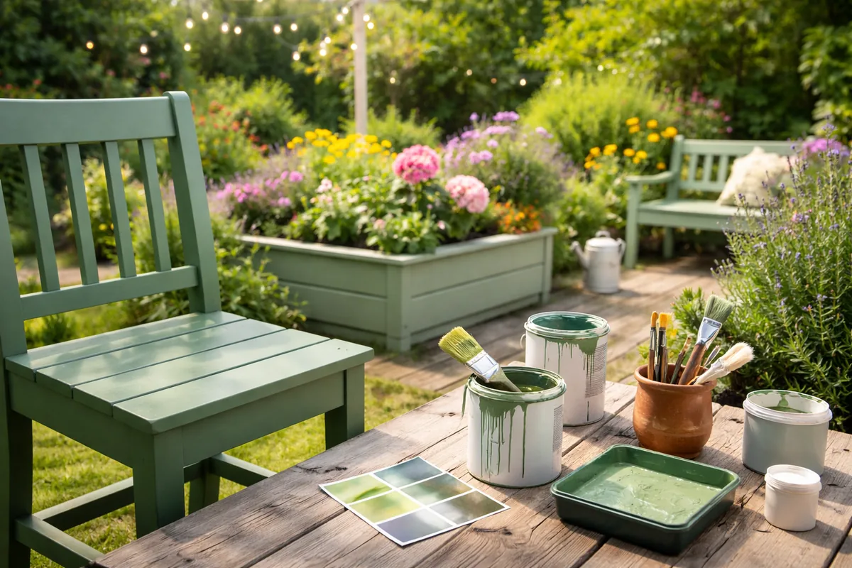 Comment choisir la peinture pour redonner vie à son jardin
