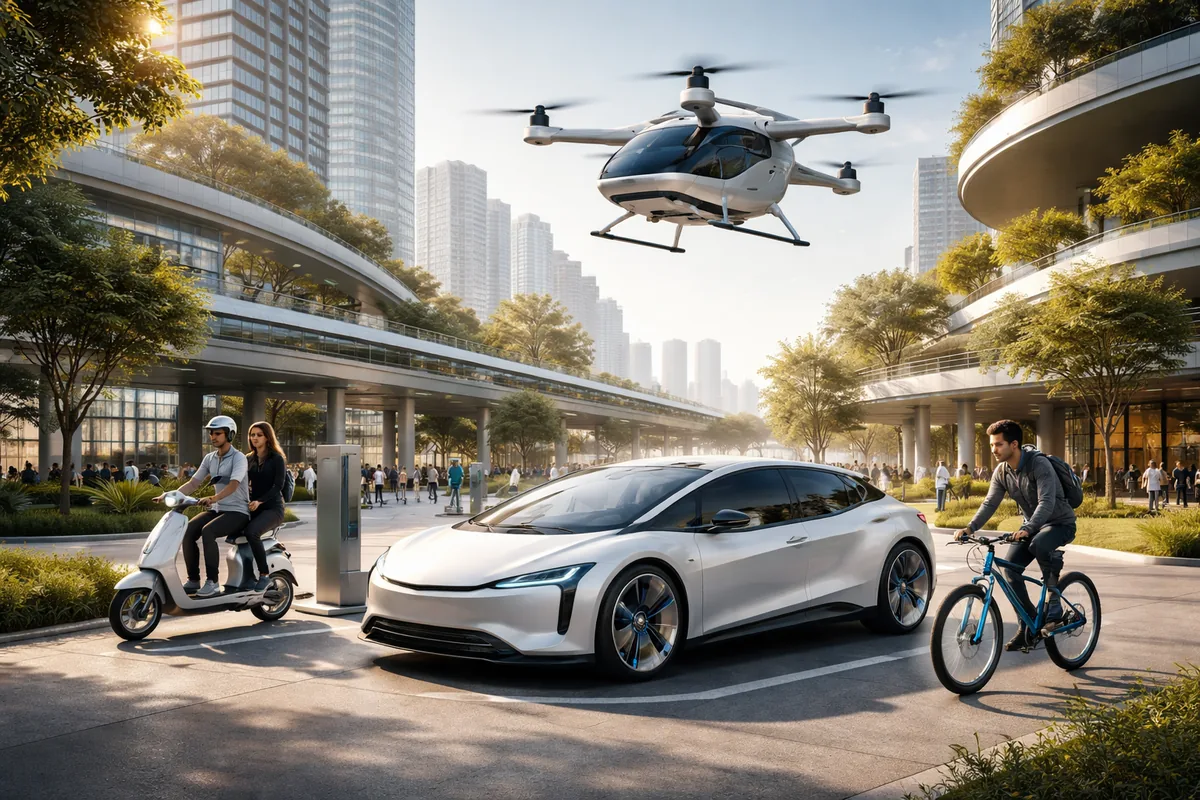 Les tendances futuristes de la mobilité urbaine