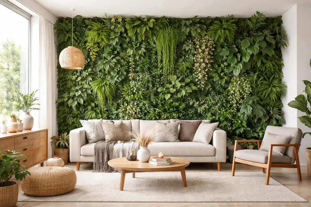 Comment réaliser un mur végétal intérieur dans sa maison