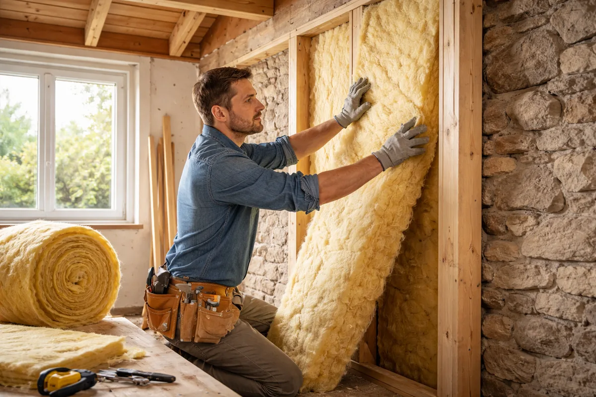 Comment réaliser des travaux de bricolage pour améliorer l'isolation d'une maison ancienne